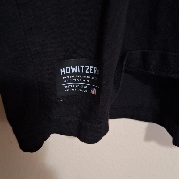 Howitzer Freedom 2xl Black Short Sleeve Tee - Picture 4 of 5